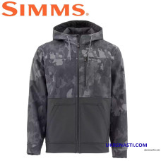 Куртка Simms Rogue Hoody Hex Flo Camo Carbon размер M